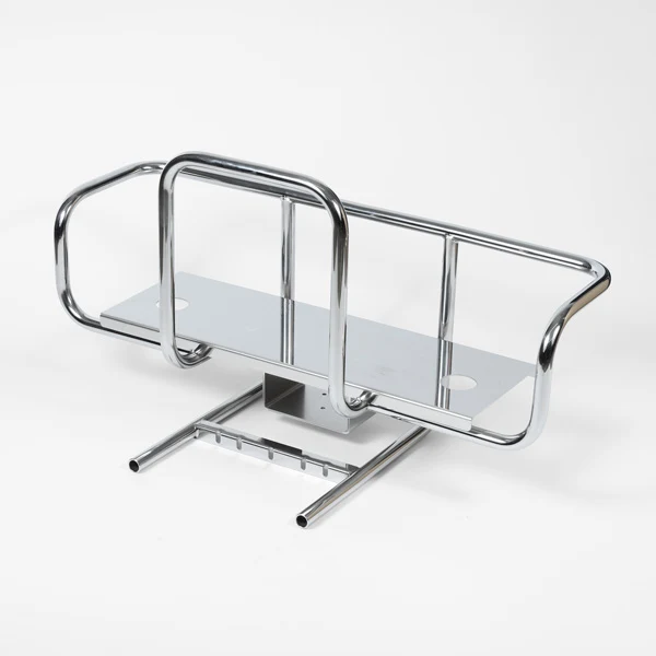 Formed tube frame combined with a rectangular plate and support brackets